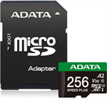 ADATA Micro SDXC 256GB Speed Plus + SD adaptér