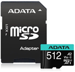 ADATA Micro SDXC 512GB Premier Pro + SD adaptér