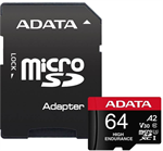 ADATA Micro SDXC 64GB High Endurance + SD adaptér