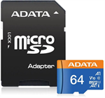 ADATA Micro SDXC 64GB Premium + SD adaptér