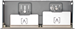 Alta Labs RK-RSC Rackmount uchycení, 1U