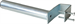 Anténní držák na parapet, výška 24cm, průměr 42mm