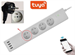 Chytrá prodlužovačka ZLD-44EU-W 4x zásuvka, 4x USB, TUYA, WiFi