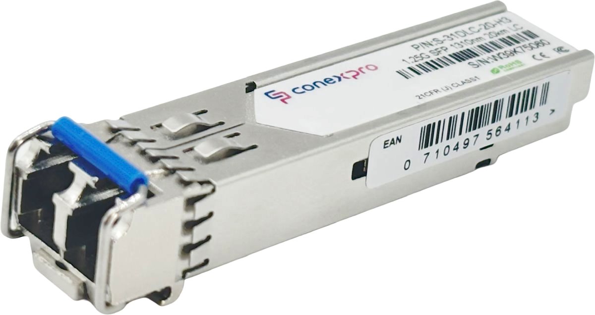 Conexpro 1.25G SFP optický modul, SM, 1310nm, 20km, 2x LC, DDM - H3C
