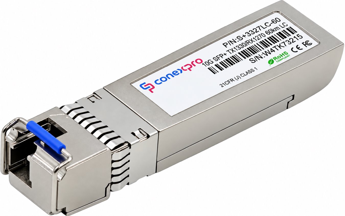 Conexpro 10G SFP+ optický modul, WDM/BiDi, SM, Tx1330/Rx1270nm, 60km, 1x LC, DDM