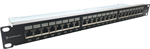 Conexpro 19" patch panel STP, CAT6A, 24 portů, 1U