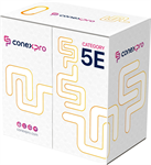 Conexpro FTP kabel ekonomy venkovní, CAT5e, PE, 24 AWG, 305m, černý