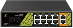 Conexpro GNT-ES10UD-P-E, PoE switch, 10x LAN, 8x PoE