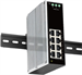Conexpro GNT-IG1008GL-AC, Průmyslový switch na DIN lištu, 8x LAN