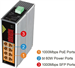 Conexpro GNT-IG1210FP-DC, Průmyslový PoE switch na DIN lištu, 8x LAN, 8x PoE, 2x SFP