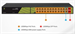 Conexpro GNT-P1026G6, PoE switch, 24x LAN, 24x PoE, 2x SFP