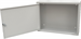 Conexpro montážní skříň na stěnu 520x400x140, ventilace, šedá