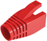 Conexpro ochranná krytka pro RJ45 s výřezem, červená