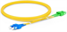 Conexpro optický patch cord, SCupc/SCapc, Duplex, Singlemode 9/125, 2m