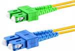 Conexpro optický patch cord, SCupc/SCapc, Duplex, Singlemode 9/125, 3m