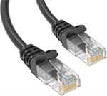 Conexpro patch kabel UTP, CAT6, 0.25m, černý