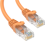 Conexpro patch kabel UTP, CAT6, 0.25m, oranžový