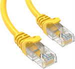 Conexpro patch kabel UTP, CAT6, 0.5m, žlutý