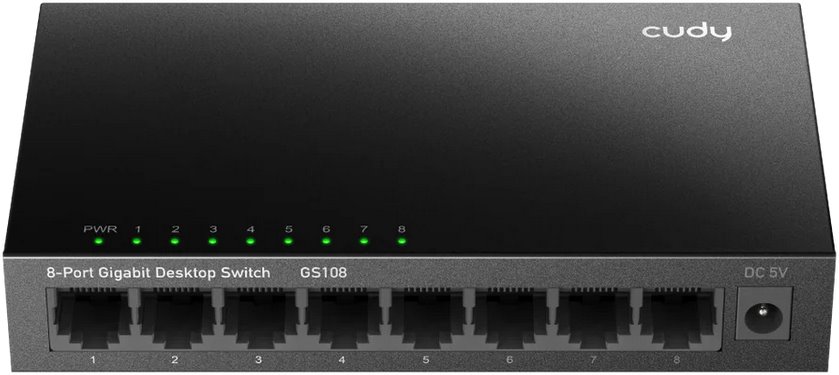 Cudy GS108E Gigabit light managed switch