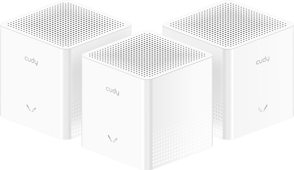 Cudy M1300S Wi-Fi Mesh System, AC1200, 3 pack