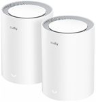 Cudy M3000 Wi-Fi 6 Mesh System, AX3000, 2 pack, bílý, nefunkční LED