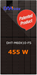 DAH Solar DHM-T60X10/FS(BB)-455W Solární panel 455W, celočerný MATNÝ, fullscreen, 1.3m kabel