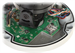 Dahua IP dome kamera IPC-UDBW3458E-S-0280B, 4Mpx, 2.8mm, SMD+