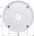 Dahua PFA102 Adaptér držáku