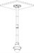 Dahua PFA117 Prodlužovací tyč, 780mm