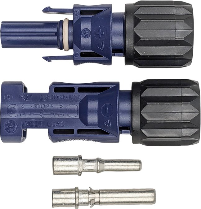 Devalan set bateriových konektorů, male a female