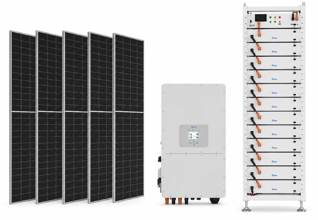 DEYE 50 kW fotovoltaický vysokonapěťový set