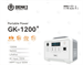 Genki Camper 1200 Home back, přenosná nabíjecí stanice, 1200W