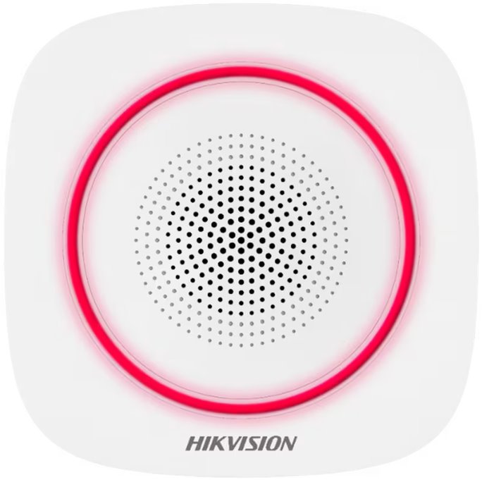 Hikvision AX PRO Bezdrátová interní siréna, červená