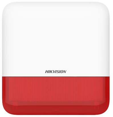 Hikvision AX PRO Bezdrátová venkovní siréna, červená
