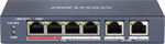 Hikvision DS-3E0106P-E/M PoE switch, 4x PoE, 35W