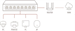 Hikvision DS-3E0508D-O Switch, 8x LAN
