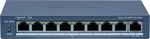 Hikvision DS-3E1309P-EI(B) Smart managed PoE switch, 8x PoE, 110W