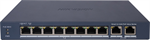 Hikvision DS-3E1310P-EI/M Smart managed PoE switch, 8x PoE, 60W