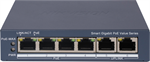 Hikvision DS-3E1506P-EI/M Smart managed PoE switch, 4x PoE, 45W