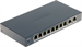 Hikvision DS-3E1510P-EI/M(B) Smart managed PoE switch, 8x PoE, 80W