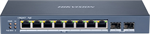 Hikvision DS-3E1510P-SI Smart managed PoE switch, 8x PoE, 120W