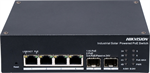 Hikvision DS-3T1506HP-EI-UPS Smart managed Industrial Solar PoE switch, 4x PoE, 110W