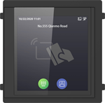 Hikvision DS-KD-TDE Dotykový displej modul se čtečkou pro IP interkom, EM 125 kHz