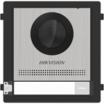 Hikvision DS-KD8003-IME1(B)/S, IP dveřní modulární interkom s 2Mpx kamerou, 1 tlačítko, nerez