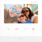 Hikvision DS-KH6100-E1/White, IP interkom s 4.3" displejem, bílý