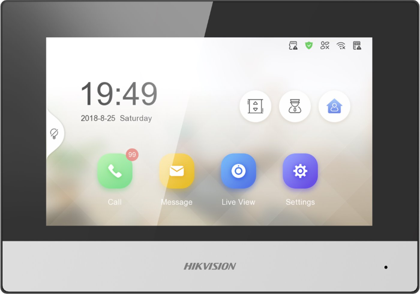 Hikvision DS-KH6320-TE1, IP interkom s 7" displejem