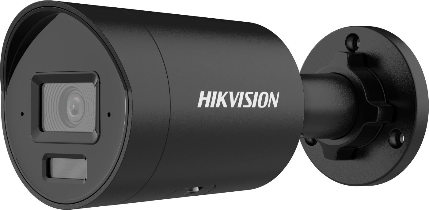 Hikvision IP bullet hybrid kamera DS-2CD2043G2-LI2U(2.8mm)(BLACK), 4Mpx, 2.8mm, AcuSense, Černá