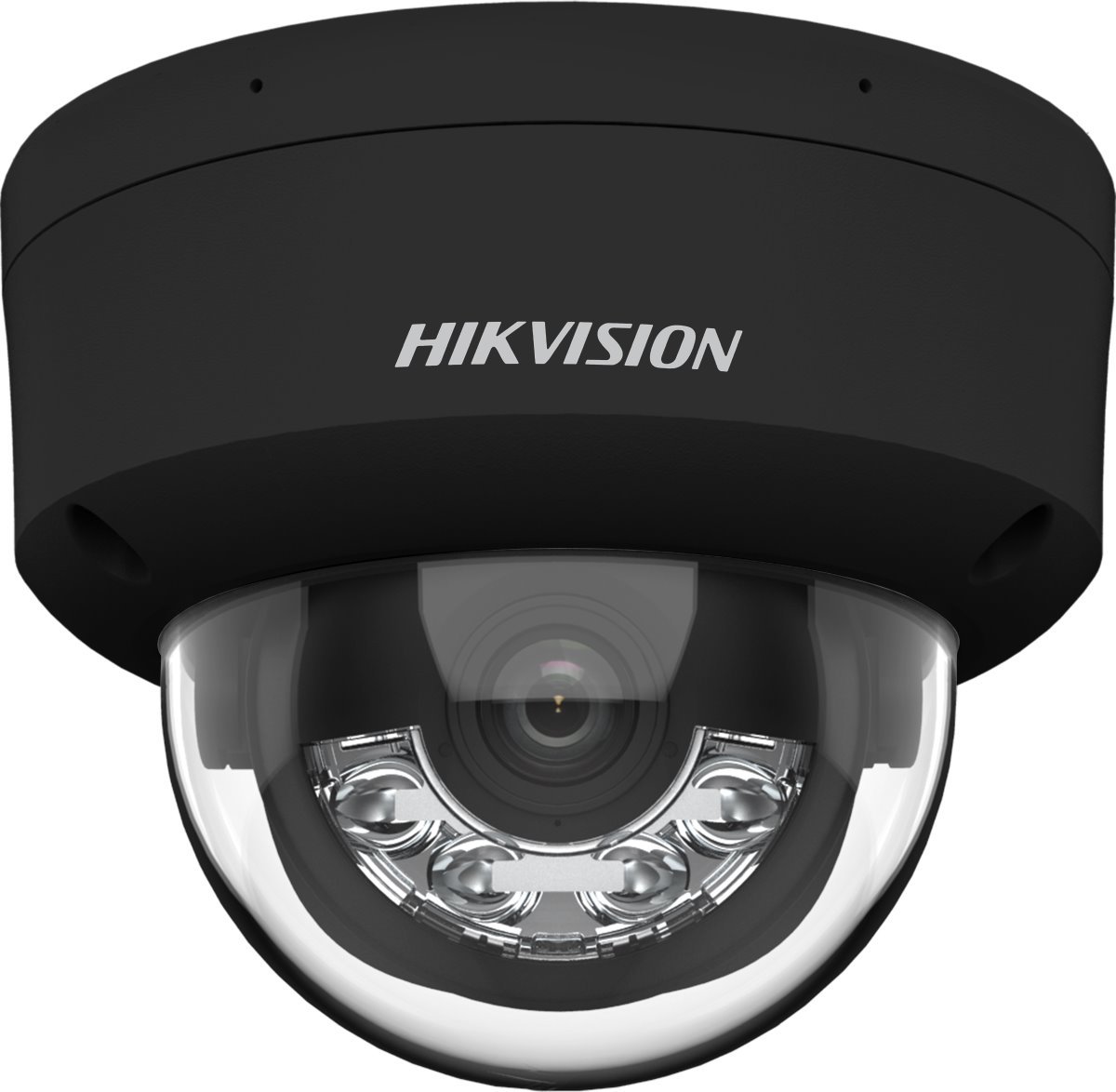 Hikvision IP dome hybrid kamera DS-2CD2183G2-LIS2U(2.8mm)(BLACK), 8Mpx, 2.8mm, AcuSense, Černá