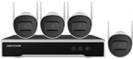 Hikvision IP kamerový 2Mpx WiFi kit NK42W0H-1T(WD)(D), NVR a 4 bullet kamery, 1TB HDD