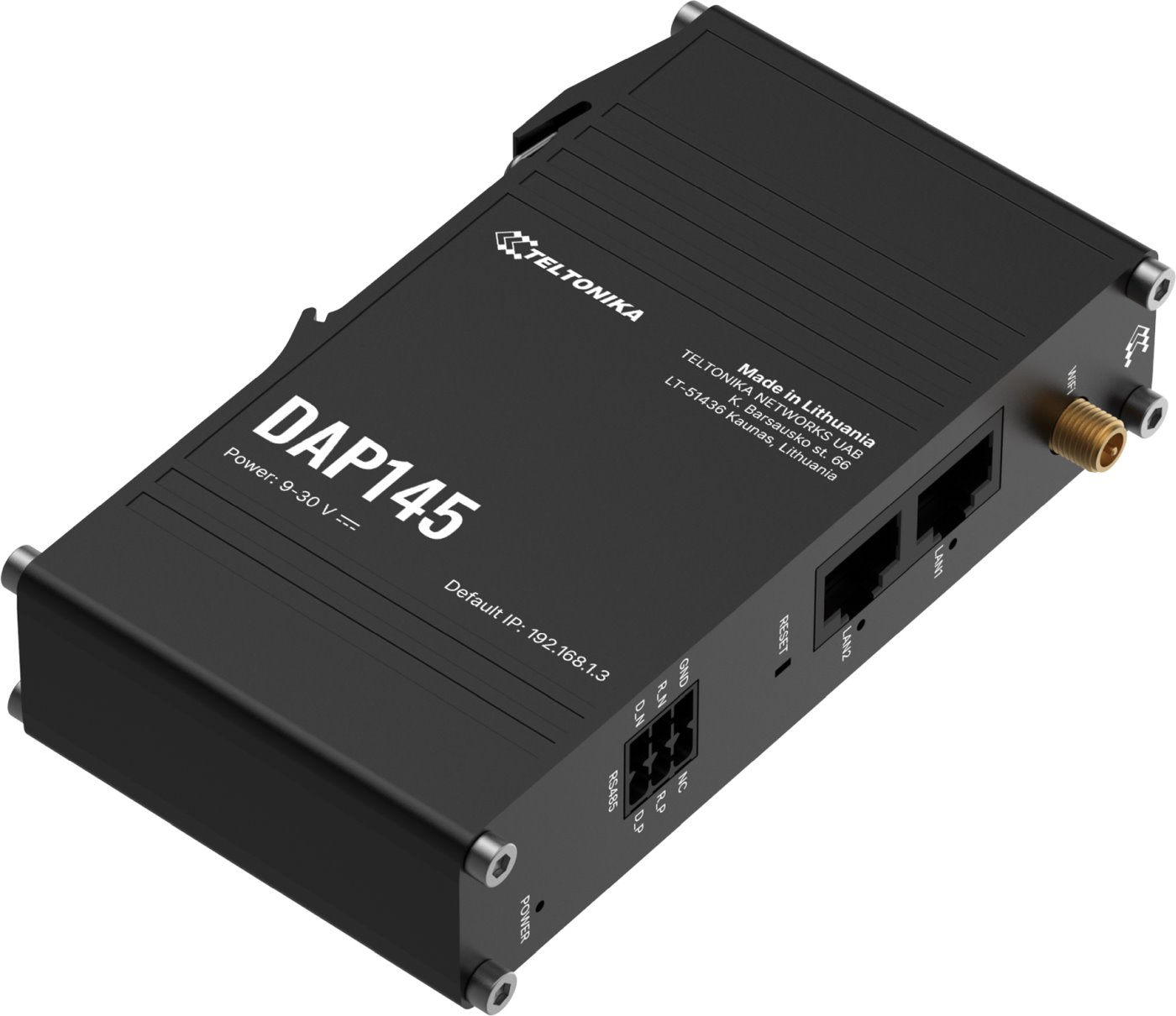 Teltonika DAP145 Industrial DIN rail access point, RS485